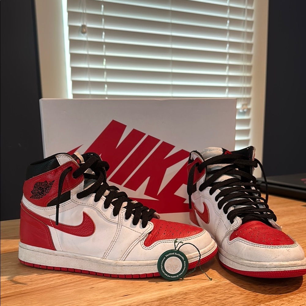 Nike Air Jordan 1 “Heritage” High Red White Black Sneakers